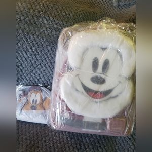 FINAL PRICE Loungefly Disney Mickey Mouse Santa and Pluto Set